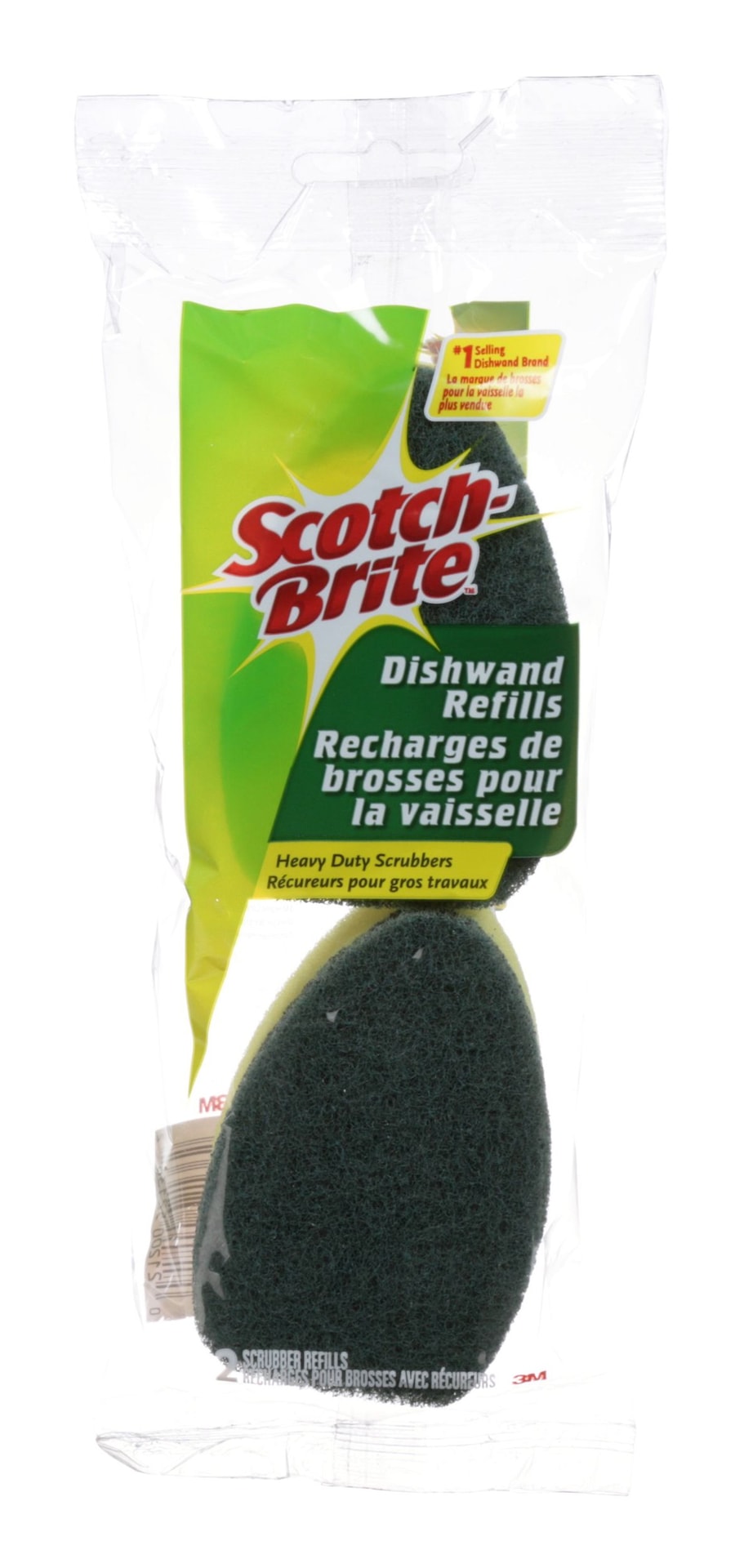 3M Scotch-Brite Heavy-Duty Teardrop Dishwand Refill K0Y6 - product image 1
