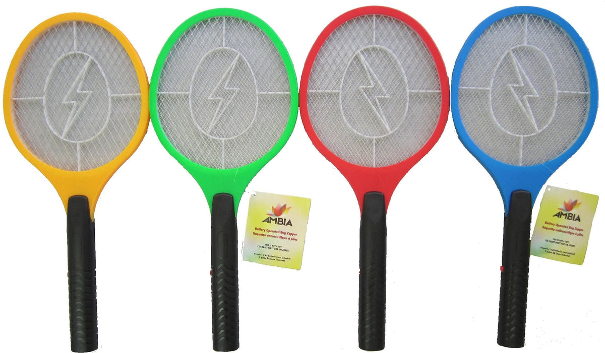Battery-Powered Mosquito/Bug Zapper Racket, Assorted Colours F4Q1 - product image 2