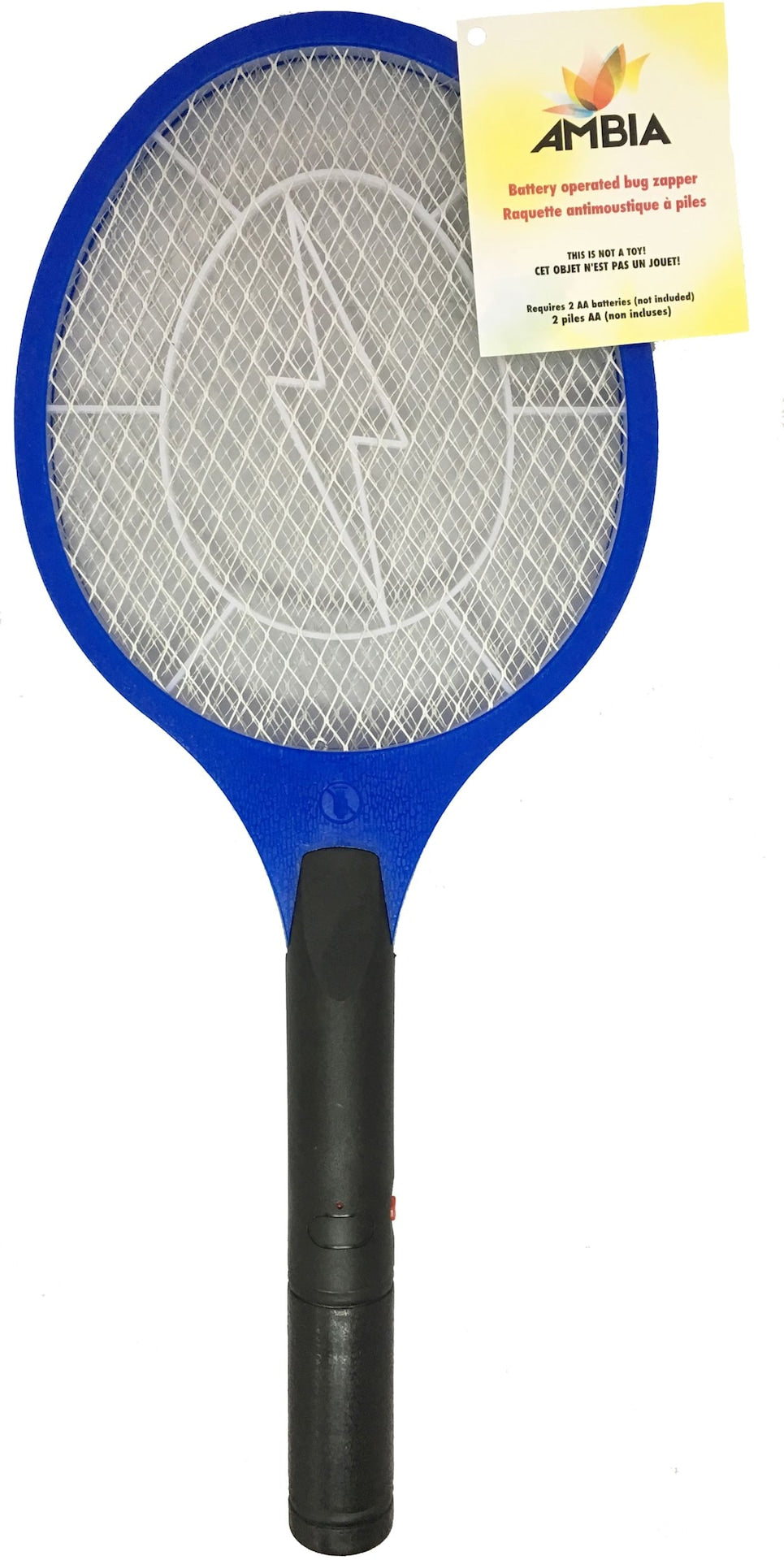 Battery-Powered Mosquito/Bug Zapper Racket, Assorted Colours F4Q1 - product image 3