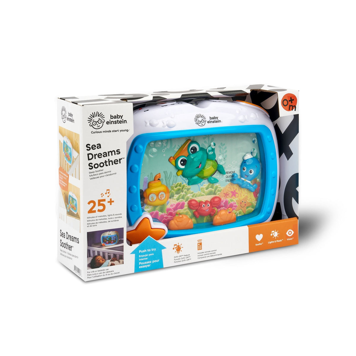 Baby Einstein Sea Dreams Soother Musical Crib Toy and Sound Machine M7P9 - product image 2
