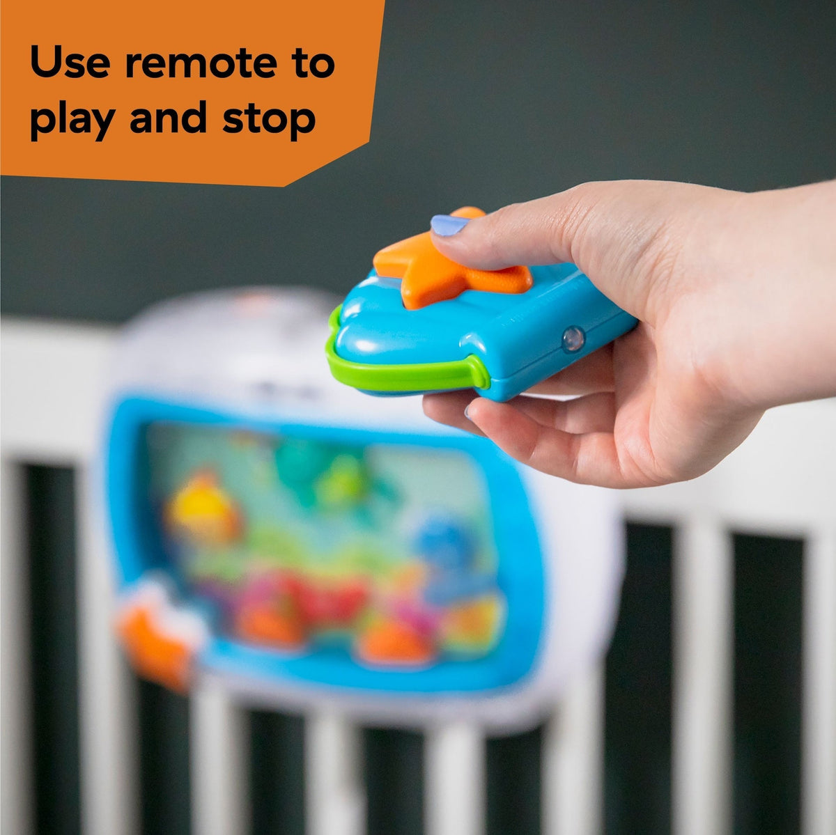 Baby Einstein Sea Dreams Soother Musical Crib Toy and Sound Machine M7P9 - product image 3