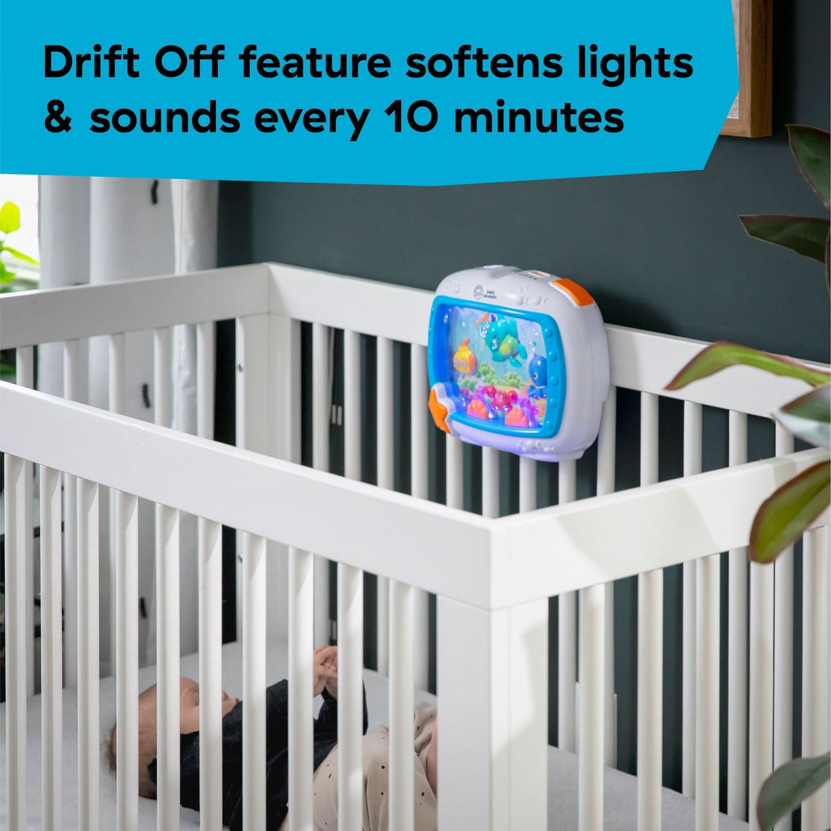 Baby Einstein Sea Dreams Soother Musical Crib Toy and Sound Machine M7P9 - product image 6