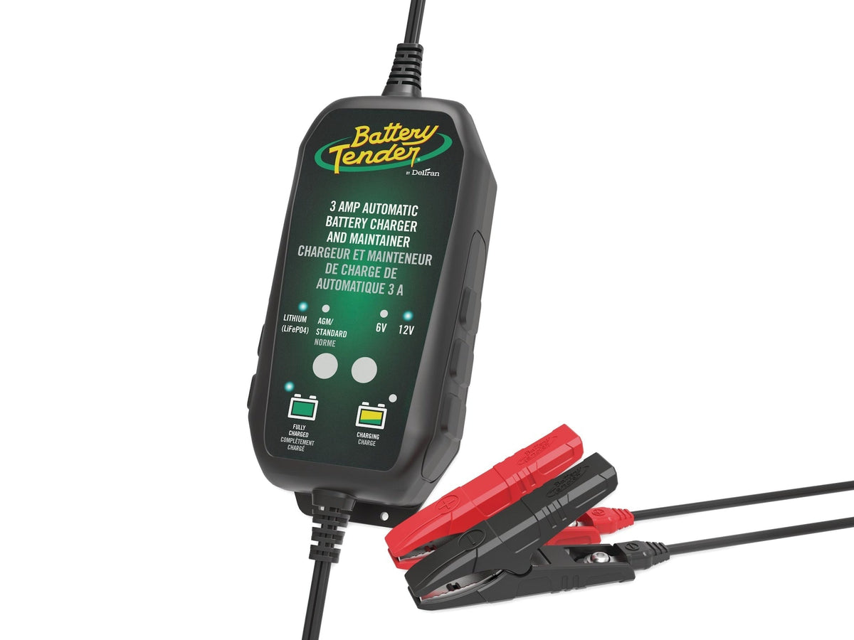 Battery Tender Smart Battery Charger/Maintainer, 3-Amp, 6V/12V O2O4 - product image 1