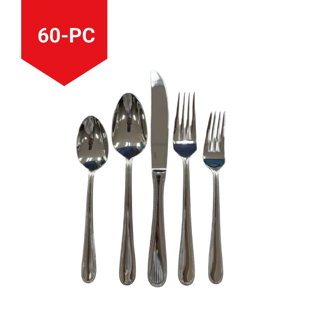 Beaded Edge Flatware Set, Serves 12, 60-pc I4N3 - product image 2