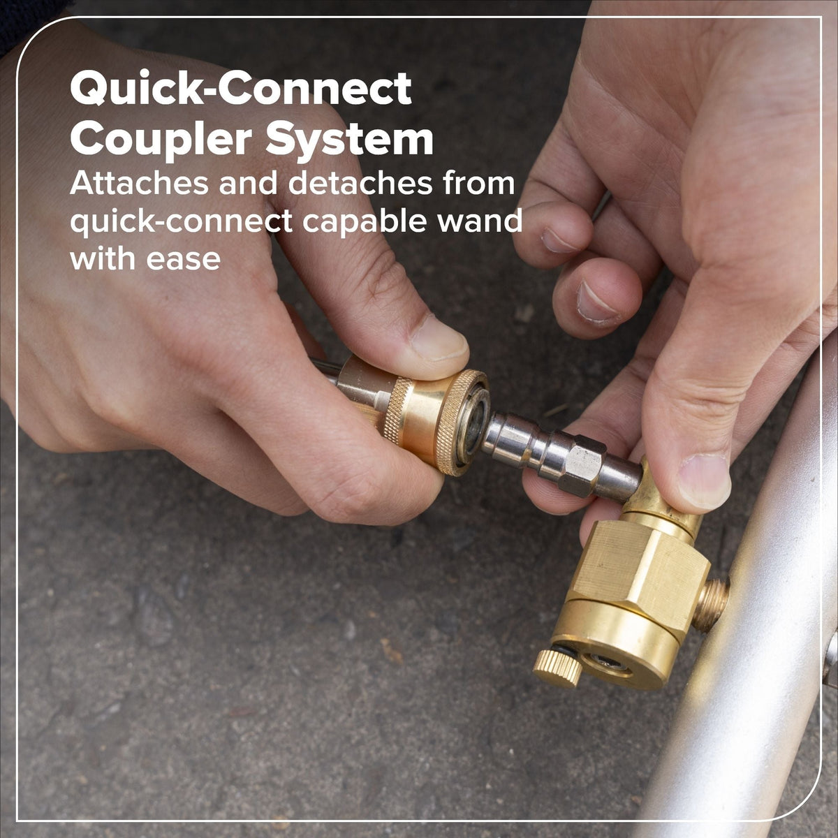 2-in-1 Water Broom & Undercarriage Cleaner, Pressure Washer Attachment B9N4 - product image 7