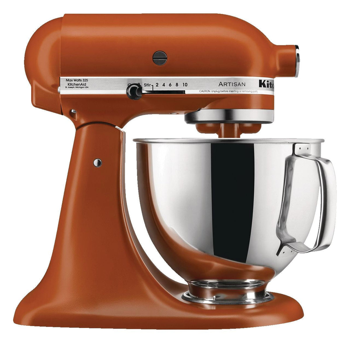 Artisan Series 5-Quart Tilt-Head Stand Mixer, Scorched Orange I6C8 - product image 1
