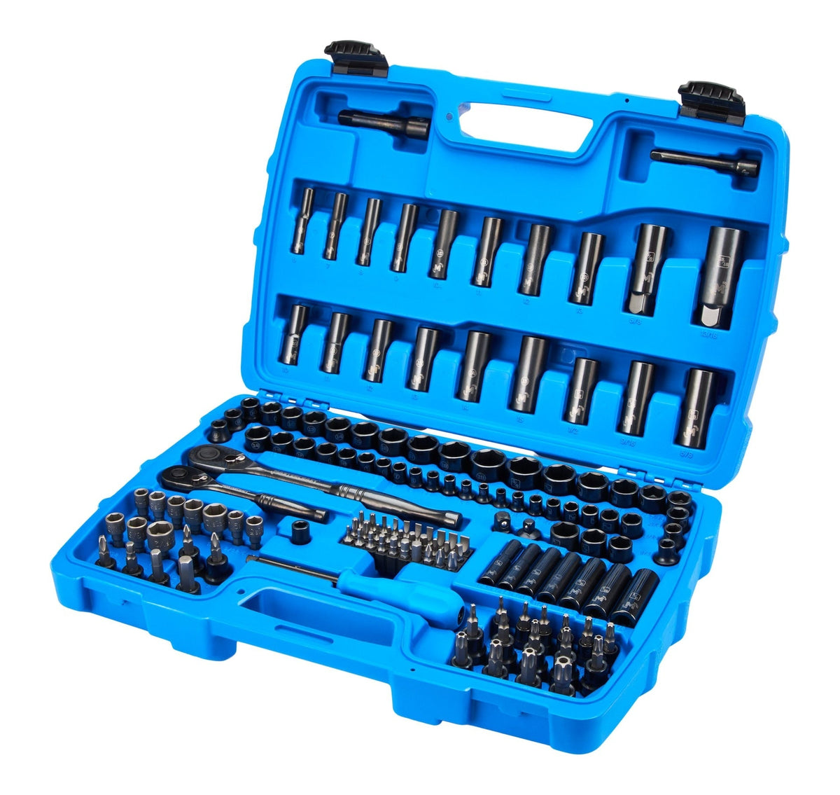 140 Piece 1/4" and 3/8" Drive Black Socket Set S3T3 - product image 3