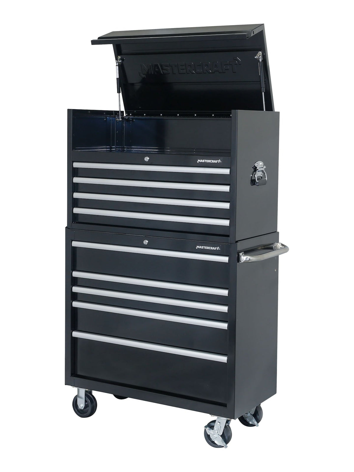 Powder-Coated Steel Tool Chest with Liners, Black, 36-in J8O6 - product image 3