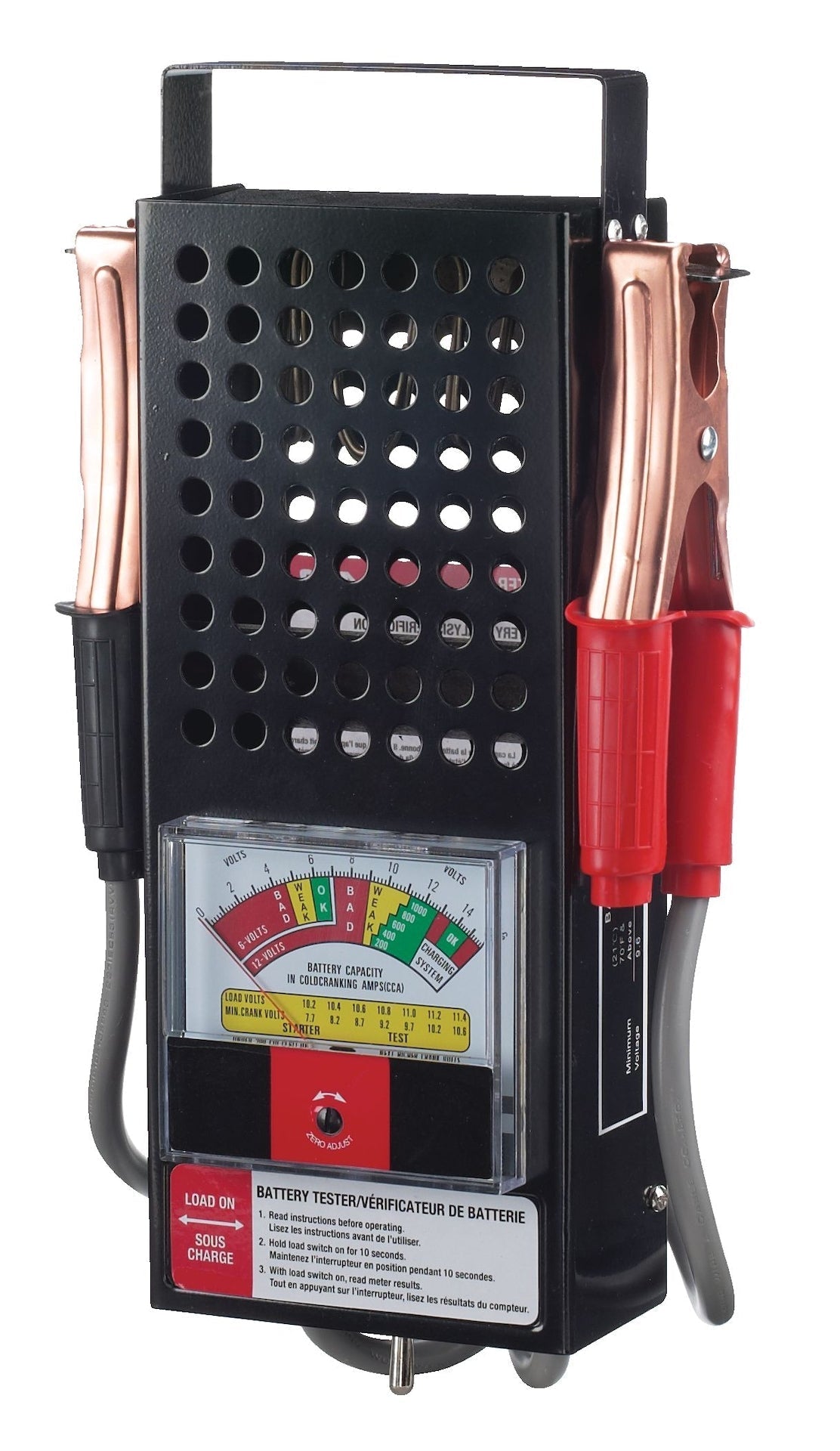 Battery Tester, 100-Amp Load, 6V/12V T9Z3 - product image 1