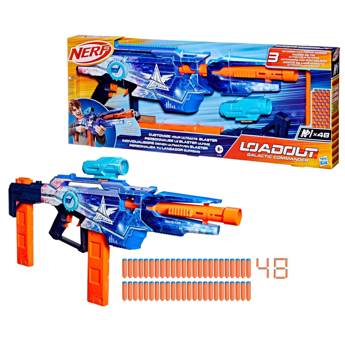 Battlefield Commander Motorized Blaster for Ages 8+ L5F3 - product image 1