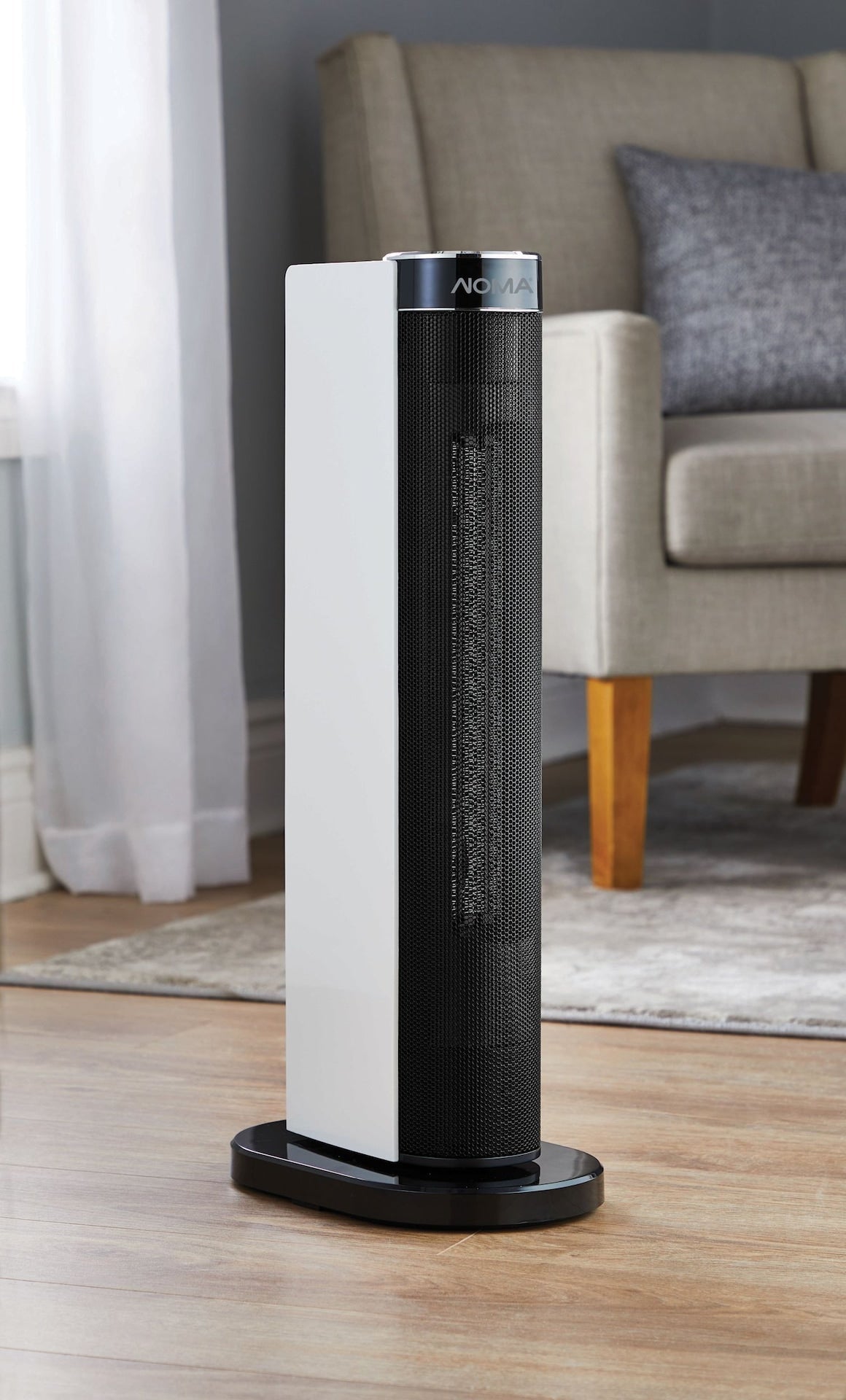 Digital Tower Ceramic Heater withRemote Control & Thermostat, 1500W, White, 24-in J0A4 - product image 8