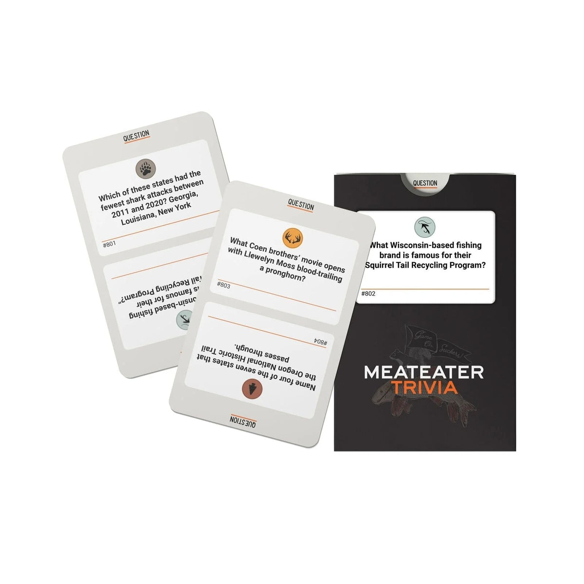 Officially Licensed Meateater Trivia Board Game U1U5 - product image 1