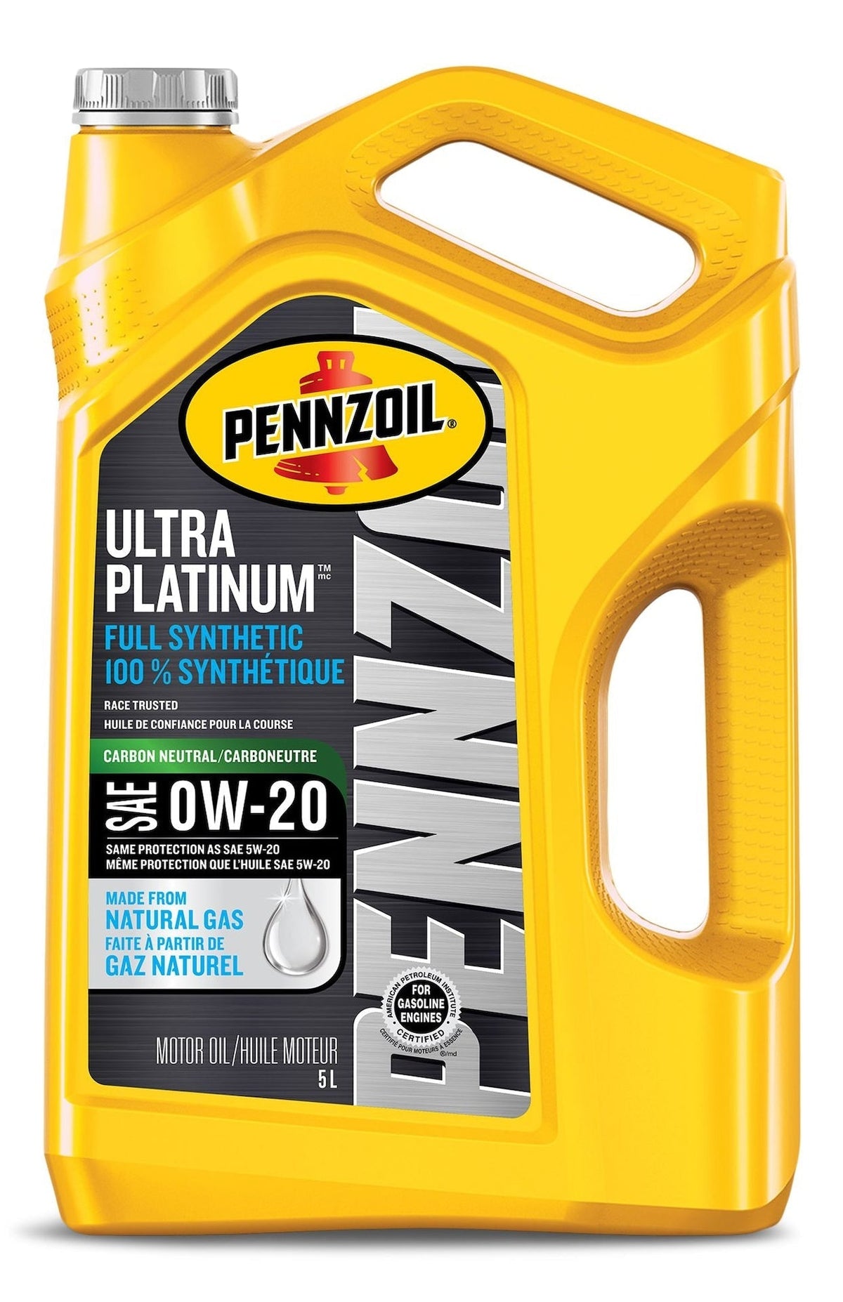 Ultra Platinum 0W20 Synthetic Engine/Motor Oil, 5-L T1E0 - product image 1