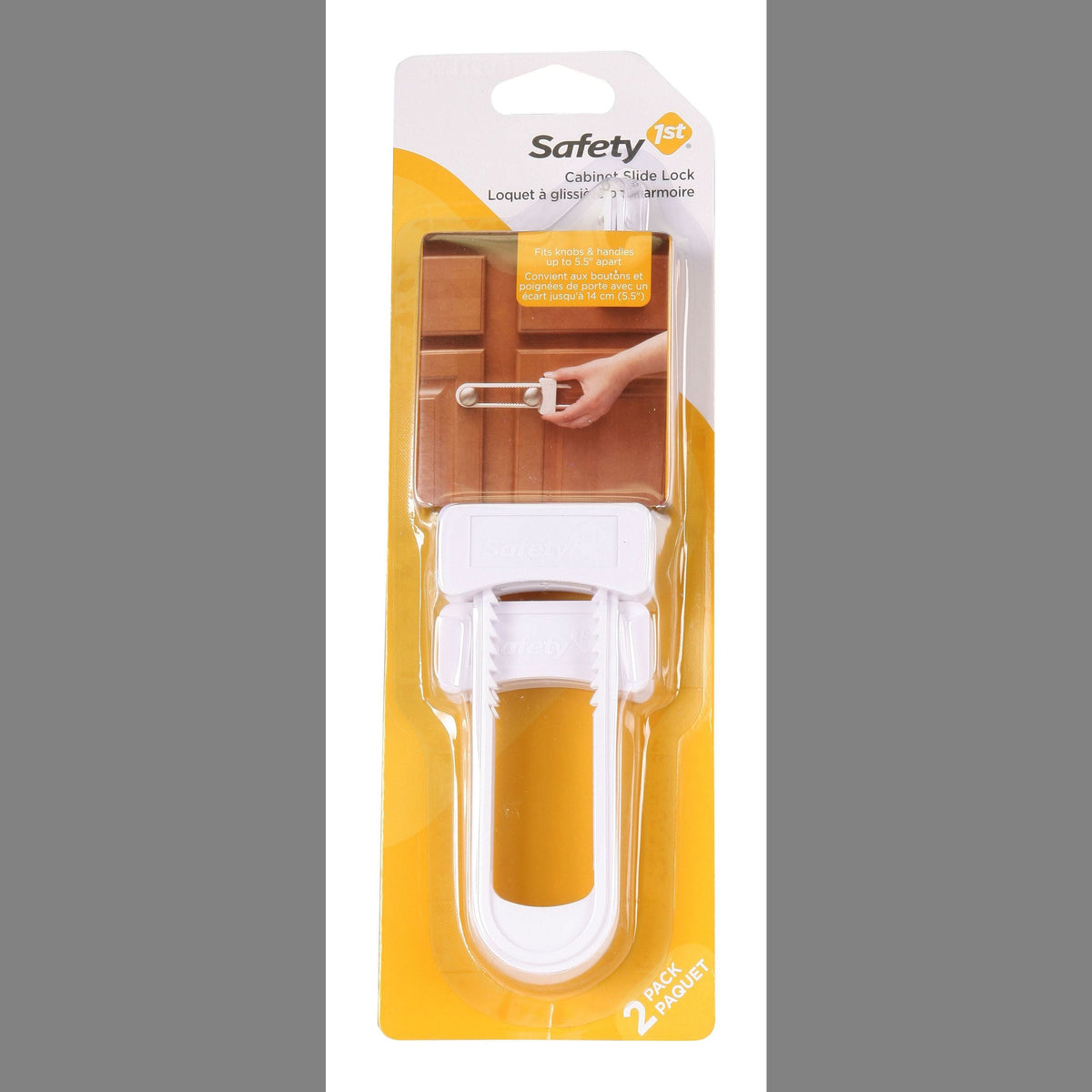 Cabinet Slide Lock, 2-pk B8T1 - product image 1