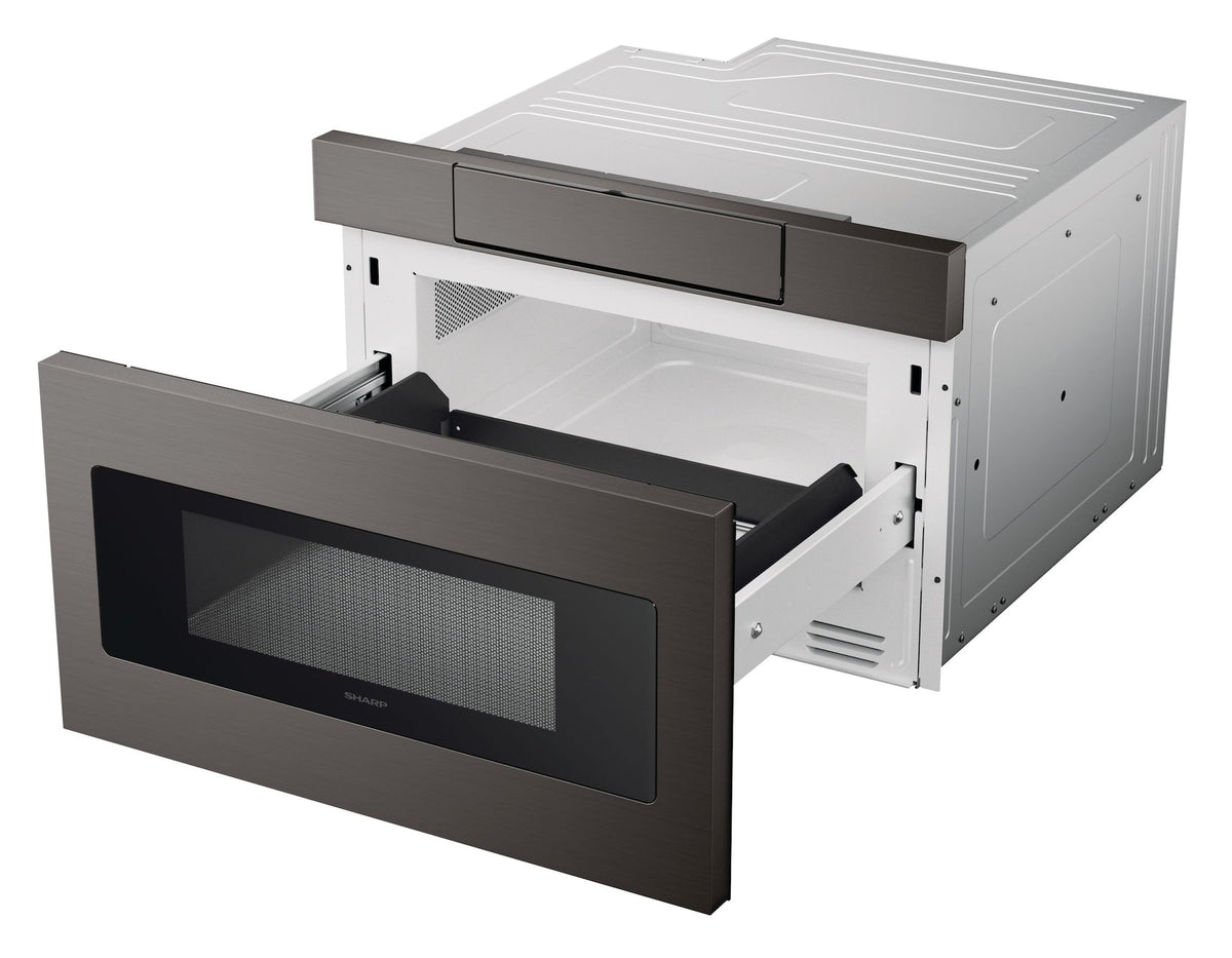 Black Stainless Steel Microwave Drawer Oven, 24-in U9K7 - product image 2