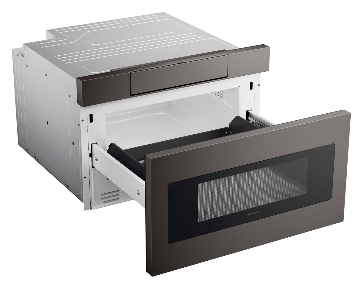 Black Stainless Steel Microwave Drawer Oven, 24-in U9K7 - product image 5