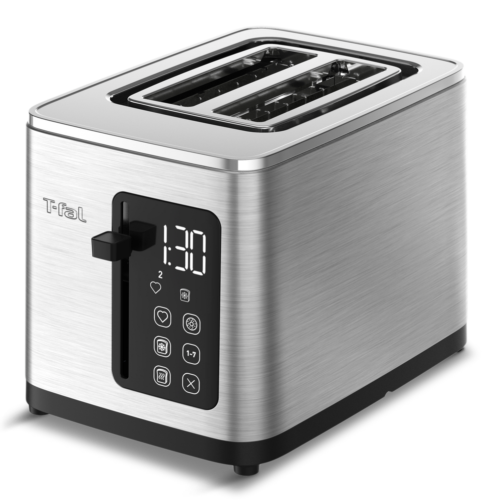 2-Slice Stainless Steel Digital Toaster, Extra wide slots, 7 Browning levels A6E4 - product image 2
