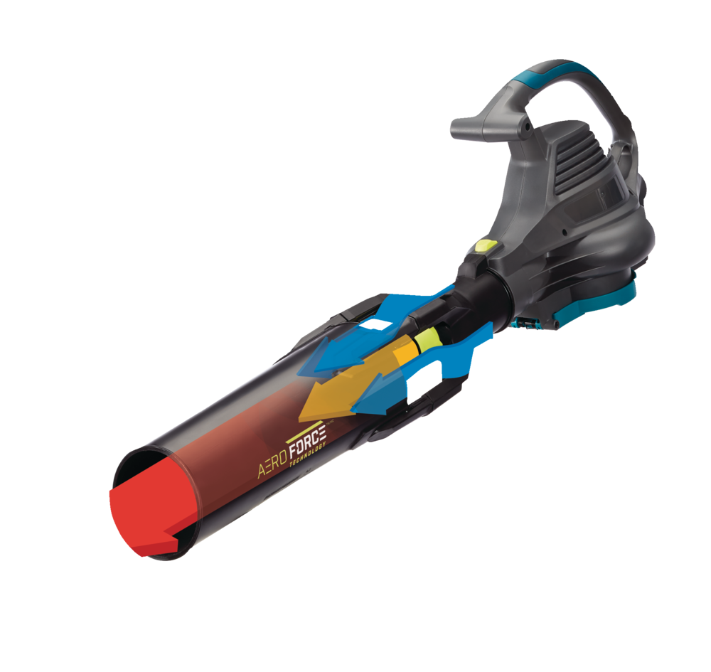 12 Amp Electric Leaf Blower/Vacuum with Aero Force Technology Black I2B2 - product image 6