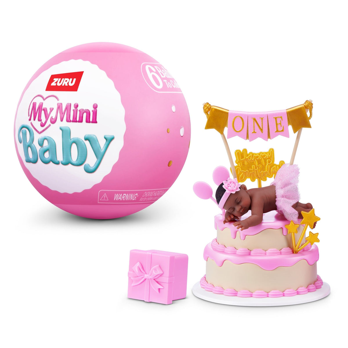 My Mini Baby Series 2 Mystery Playset Capsule for Ages 3+, Assorted Figures L2C4 - product image 1
