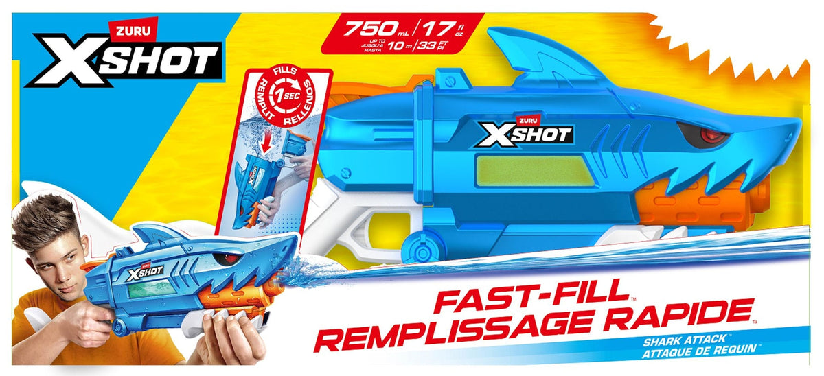 X Shot Shark Fast Fill Water Blaster with Fast-Fill Technology, 750-mL A5N6 - product image 1