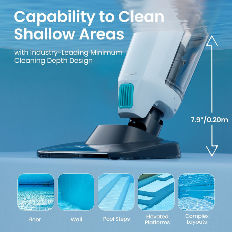 PilotFlow V3 Handheld Pool Vacuums Cleaner H4X9