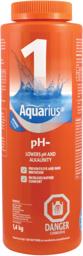pH Step 1 Water Treatment, 1.4-kg R8U0