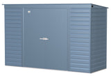 Select Galvanized Steel Storage Shed, Blue Grey, 10-ft x 4-ft W0E9 - product image 2
