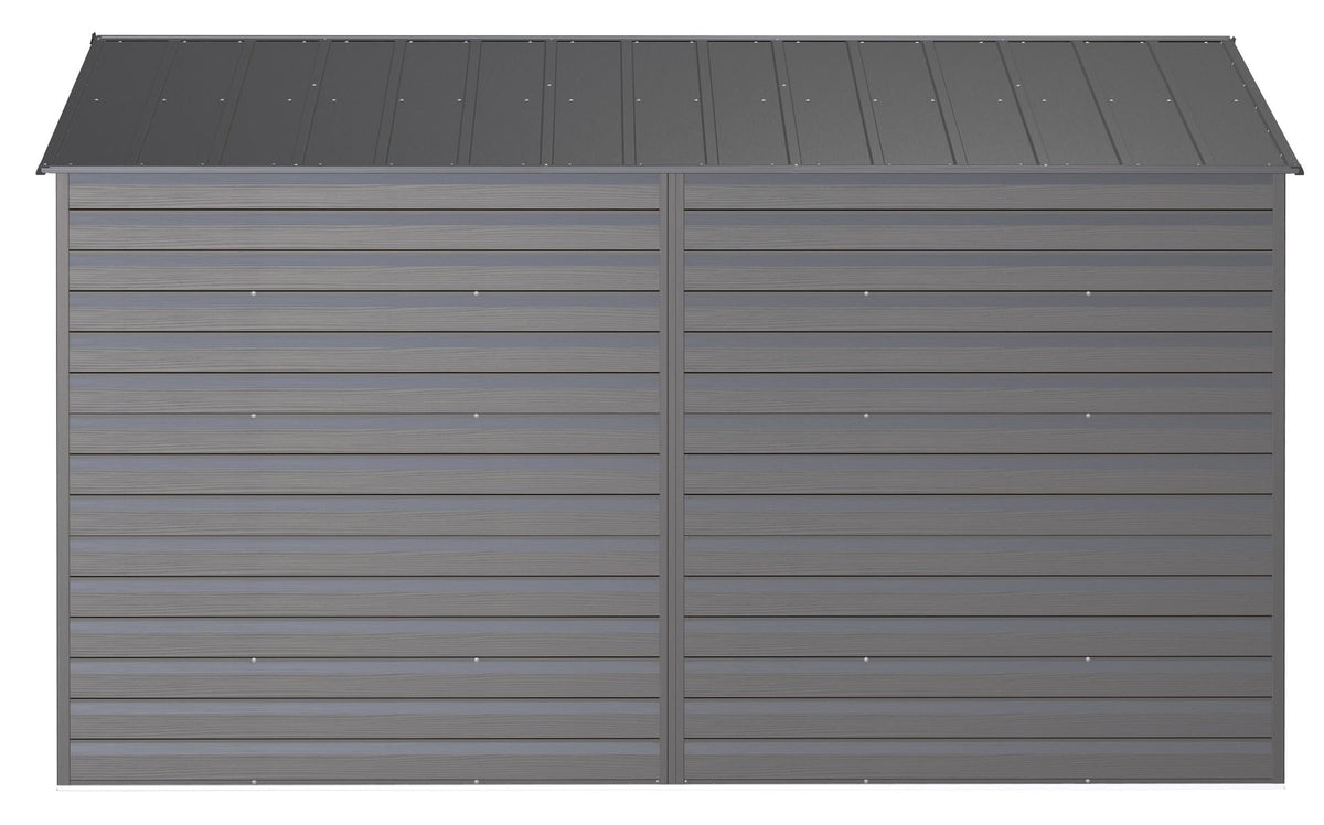 Select Galvanized Steel Storage Shed, Charcoal, 10-ft x 12-ft C7O3 - product image 5
