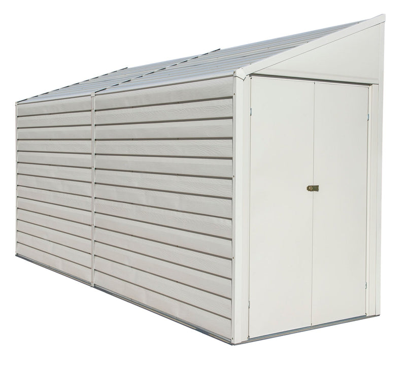 Yardsaver Electro Galvanized Steel Storage Shed, 4-ft x 10-ft T7C1