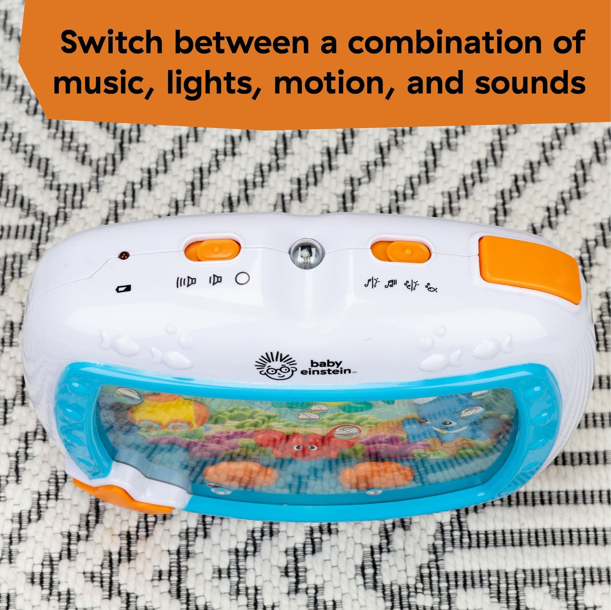 Baby Einstein Sea Dreams Soother Musical Crib Toy and Sound Machine M7P9 - product image 4