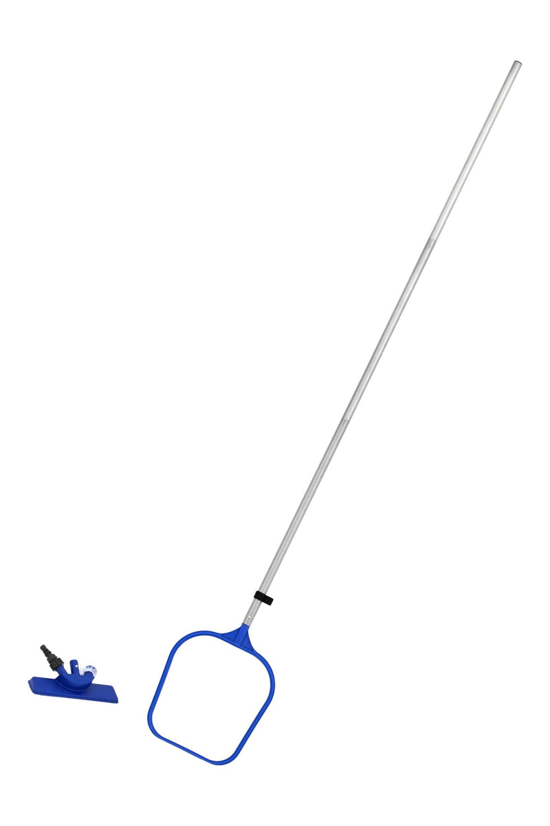 Pool Hydro Cleaning Above Ground Pool Maintanance Kit with Vacuum, Skimmer & Pole W4Z6