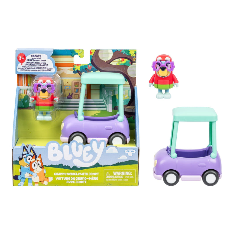 Granny Vehicle with Janet Interactive Playset V0U6
