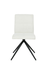 Ethan White Fabric Upholstered Armless Dining Chair, 2-pc L4T0 - product image 2
