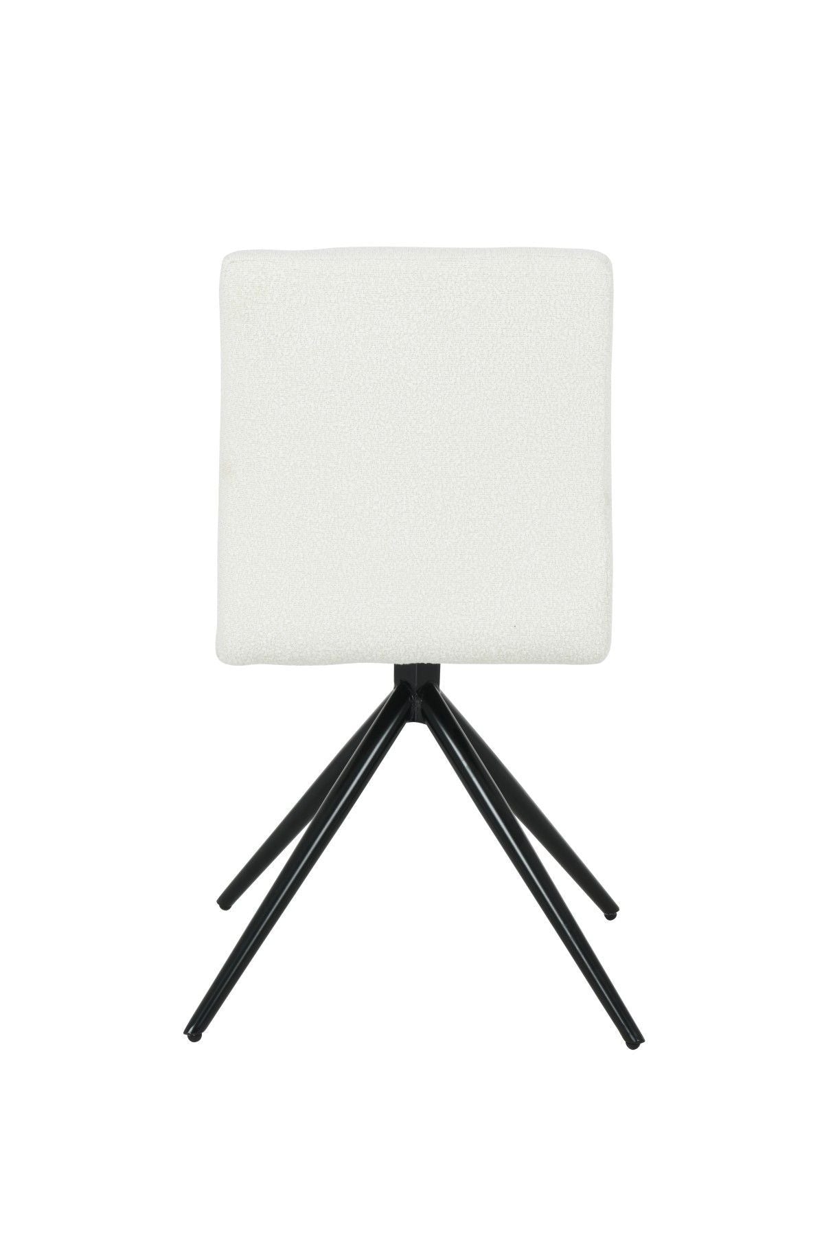 Ethan White Fabric Upholstered Armless Dining Chair, 2-pc L4T0 - product image 7