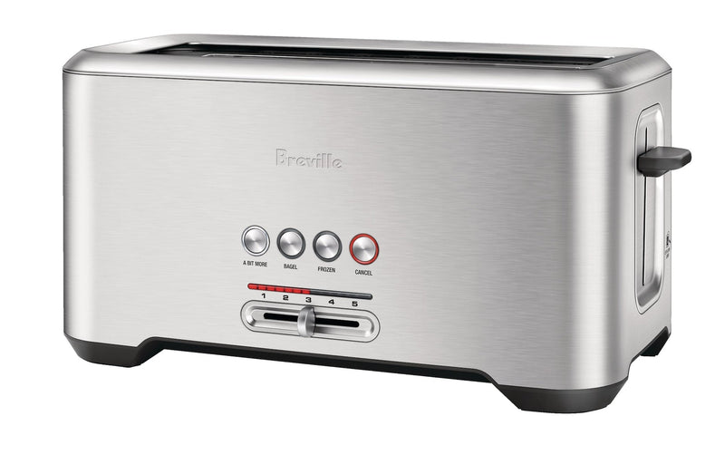 ‘A Bit More’ 4-Slice Toaster, Brushed Stainless Steel E4R9