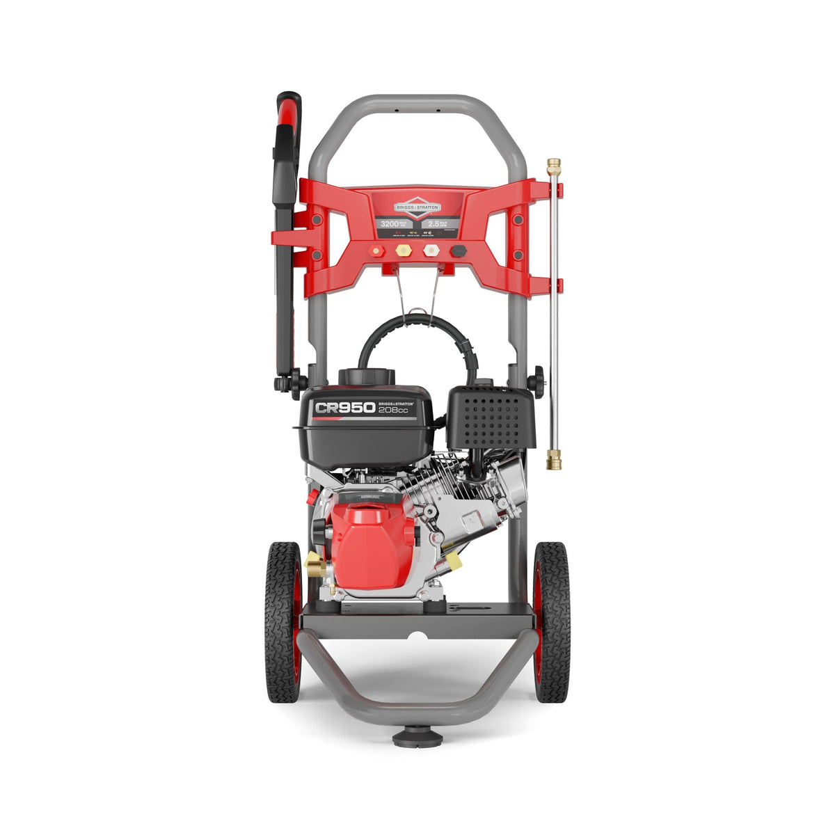 & Stratton 3200 PSI 2.5 GPM 208cc Engine Wheeled Gas Pressure Washer V1Q8 - product image 5