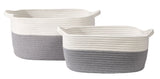 Nesting Rope Baskets Set, 2-pk Z6D9 - product image 1