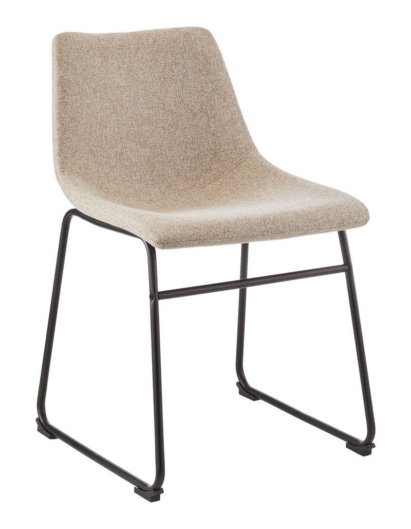 Scottie Modern Fabric Dining Chair, Dark Grey M3H6