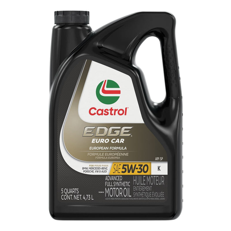 EDGE Euro K 5W30 Advanced Synthetic Engine/Motor Oil, 4.73-L U8G6