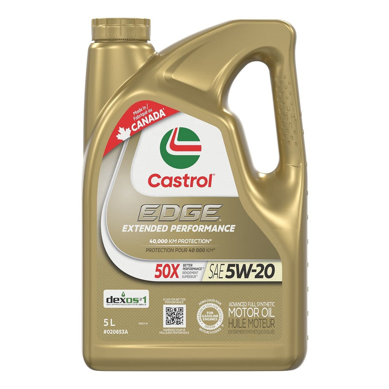 EDGE Extended Performance 5W20 Synthetic Engine/Motor Oil, 5-L C2L9