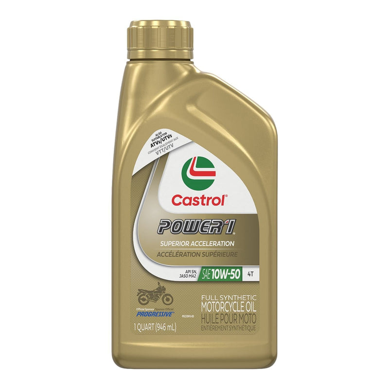 Power1 Motorcycle Oil 4T 10W50, 946-mL R4I2