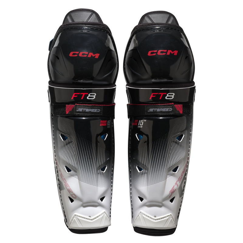 Jetspeed FT8 Shin Guards, Senior, Assorted Sizes T4S3
