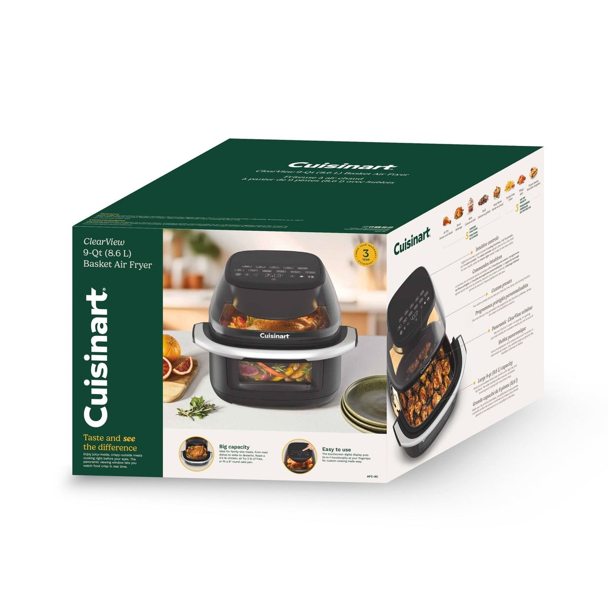Glass Basket Air Fryer, 9-Qt N9K2 - product image 4