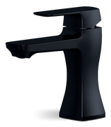 Aztek Single Handle 4-in Centreset Bathroom Sink Faucet with Pop-up Drain, Matte Black I0W2 - product image 1