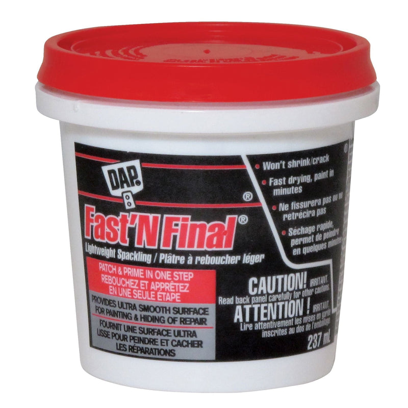 Fast N' Final Lightweight Spackling, 237-mL L5N5