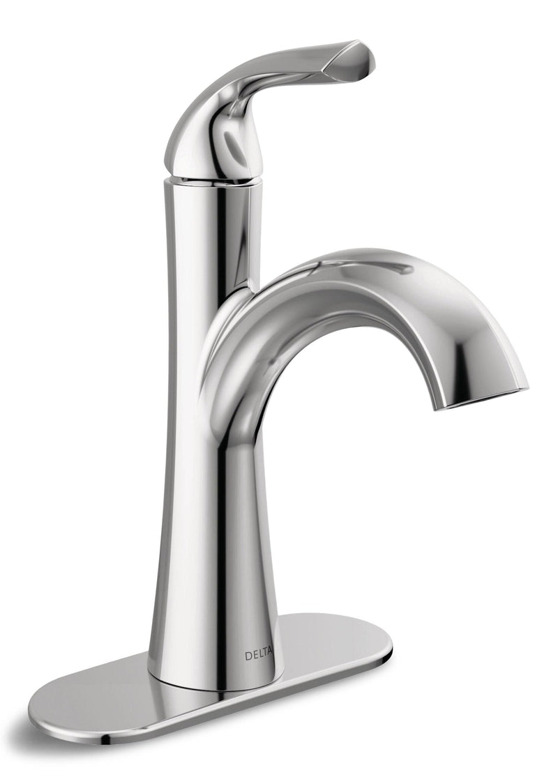 Eldren Single Handle Lavatory Faucet, Chrome N9Y6