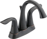 Faucet Lahara Double Handle Rigid Spout 4-in Centerset Bathroom Sink Faucet, WaterSense Certified, Venetian Bronze R8B5 - product image 1
