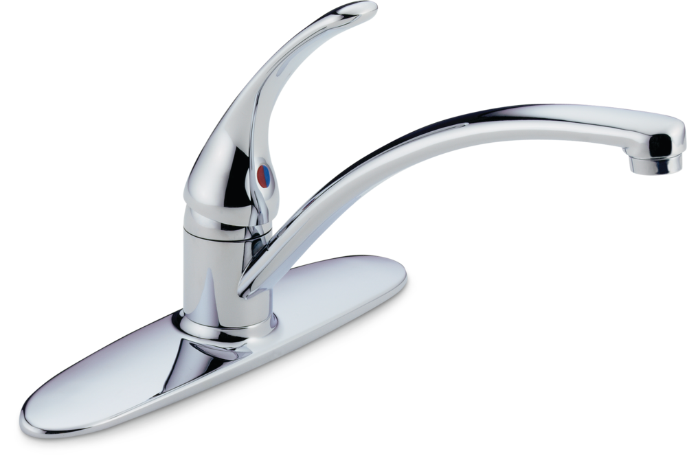 Faucet Principals Single Handle Kitchen Faucet, Chrome I9L9 - product image 2