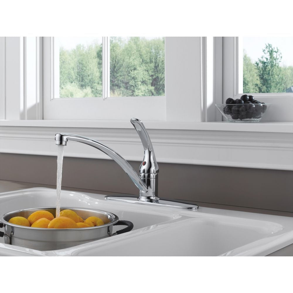 Faucet Principals Single Handle Kitchen Faucet, Chrome I9L9 - product image 3