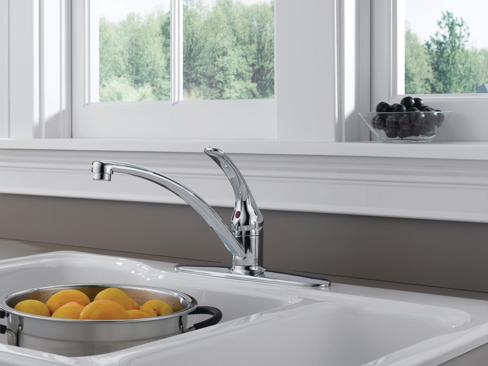 Faucet Principals Single Handle Kitchen Faucet, Chrome I9L9 - product image 6